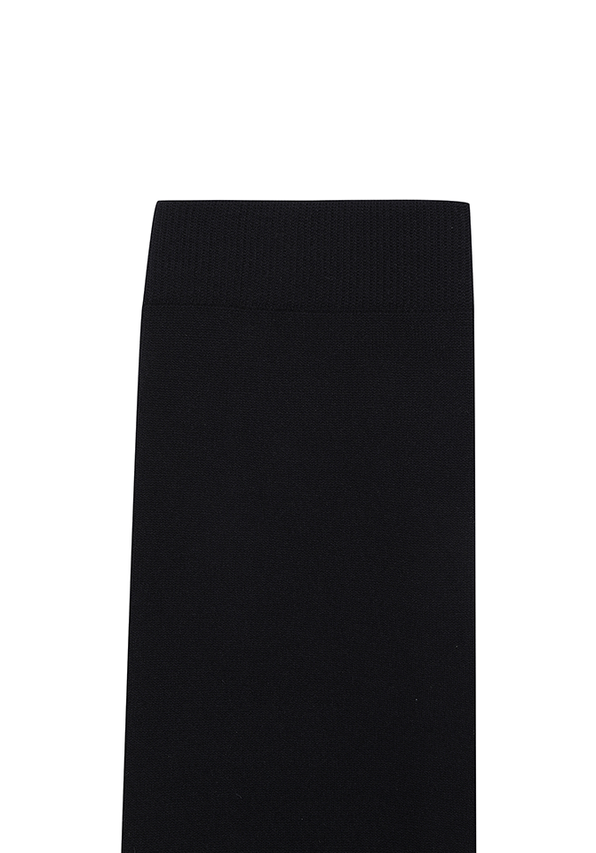 Women's Pocker Knee Socks - Black