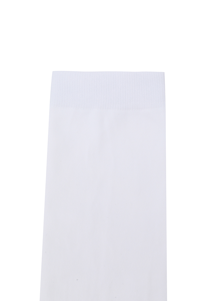 Women's Pocker Knee Socks - White