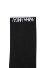 Men's Basic Middle Socks - Black