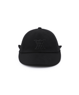 Women's Ribbon Ball Cap - Black