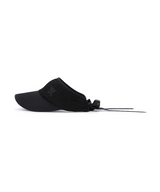 Women's Paisely Raffia Cap - Black