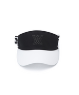 Women's Ribbon Crown Visor - Black