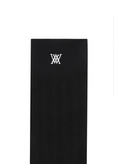 Women's Color Pop Knee Socks - Black