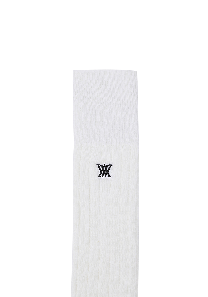 Women's Wool Over Knee High Socks - Ivory