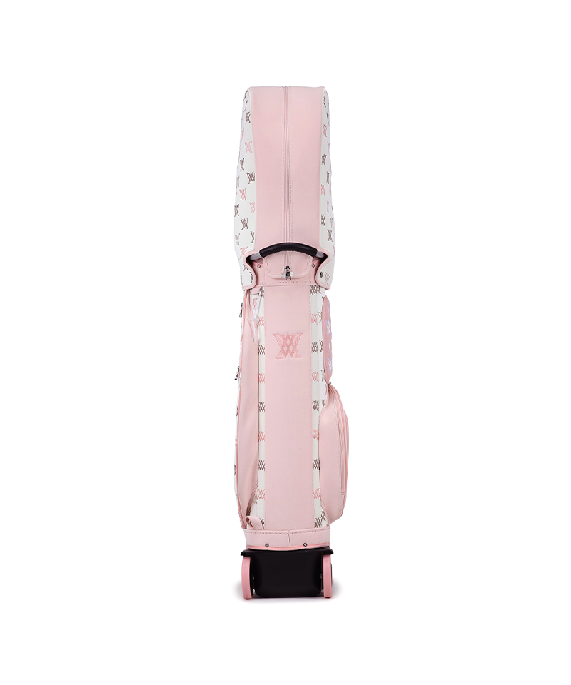 8 Slim Logo Dot Wheel Bag - Pink
