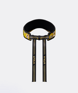 UTAA Women's Midnight Panther Baroque Ribbon Sun Visor - Yellow