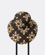 UTAA Women's Midnight Panther Baroque Bucket Hat - Black