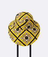 UTAA Women's Midnight Panther Baroque Bucket Hat - Yellow