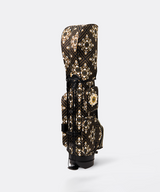 UTAA Midnight Panther Baroque Strand Caddie Bag - Black
