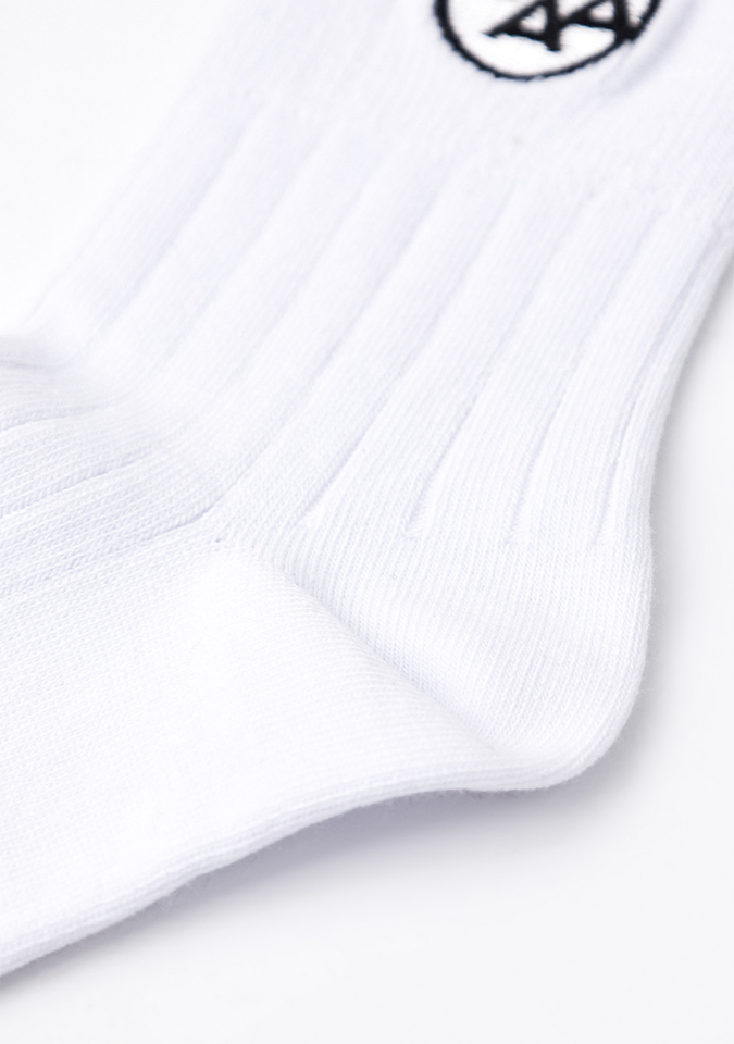 UTAA Women's Champ Symbol Basic Socks - White