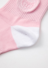 UTAA Women's Ring Panther Line Color Socks - Light Pink