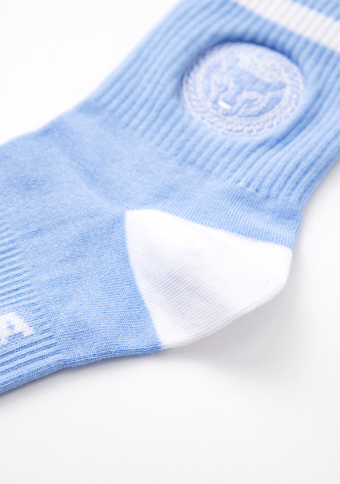 UTAA Women's Ring Panther Line Color Socks - Sky Blue