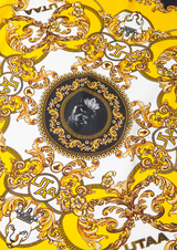 UTAA Midnight Panther Baroque Scarf - Yellow