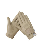 Vice Golf Atelier Women's Logo Gloves (BOTH HANDS) - Beige