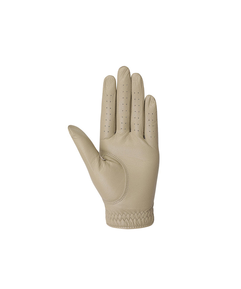 Vice Golf Atelier Women's Logo Gloves (BOTH HANDS) - Beige