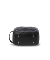 Women's Padded Color Pouch - Black