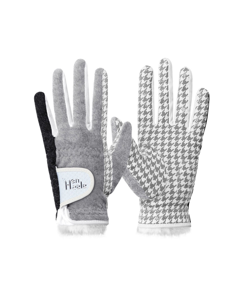 HENZZLE GOLF Hands Plus Winter Golf Gloves for Women - Gray