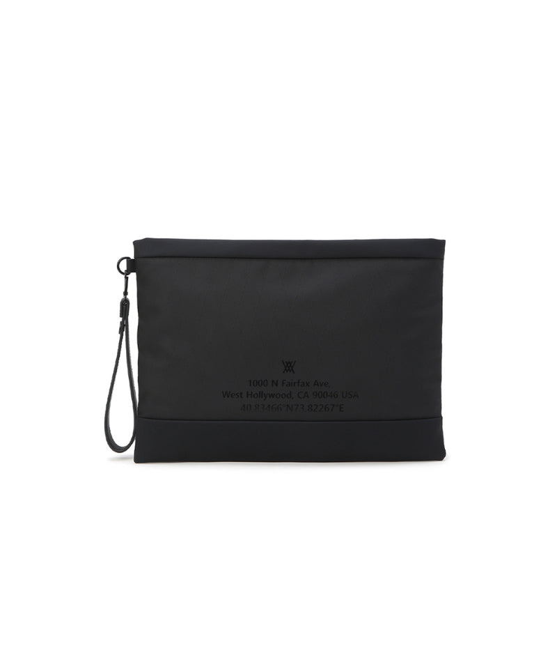 Uni Casual Clutch Bag - Black