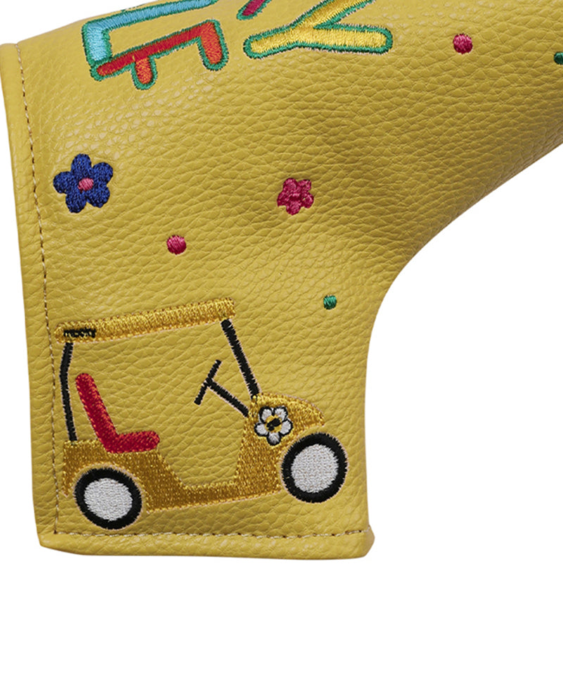 MACKY Golf: Happy Straight Putter Cover - Mustard