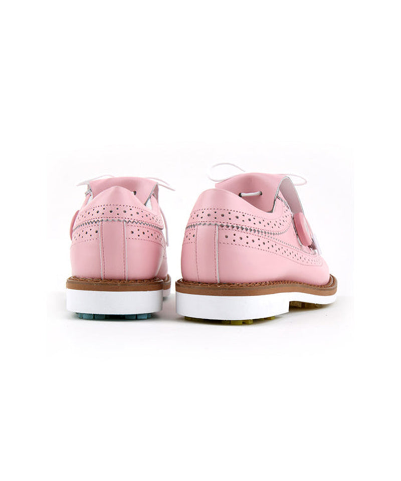 [Special Deal] HENRY STUART Spinner Autolock Classic Golf Shoes - Pink