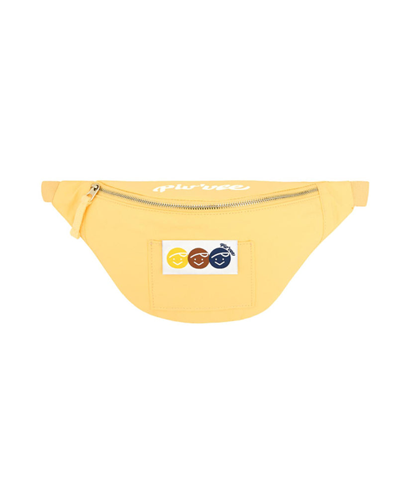 PIV'VEE Triplets Nylon Belt Bag - Sunny Yellow