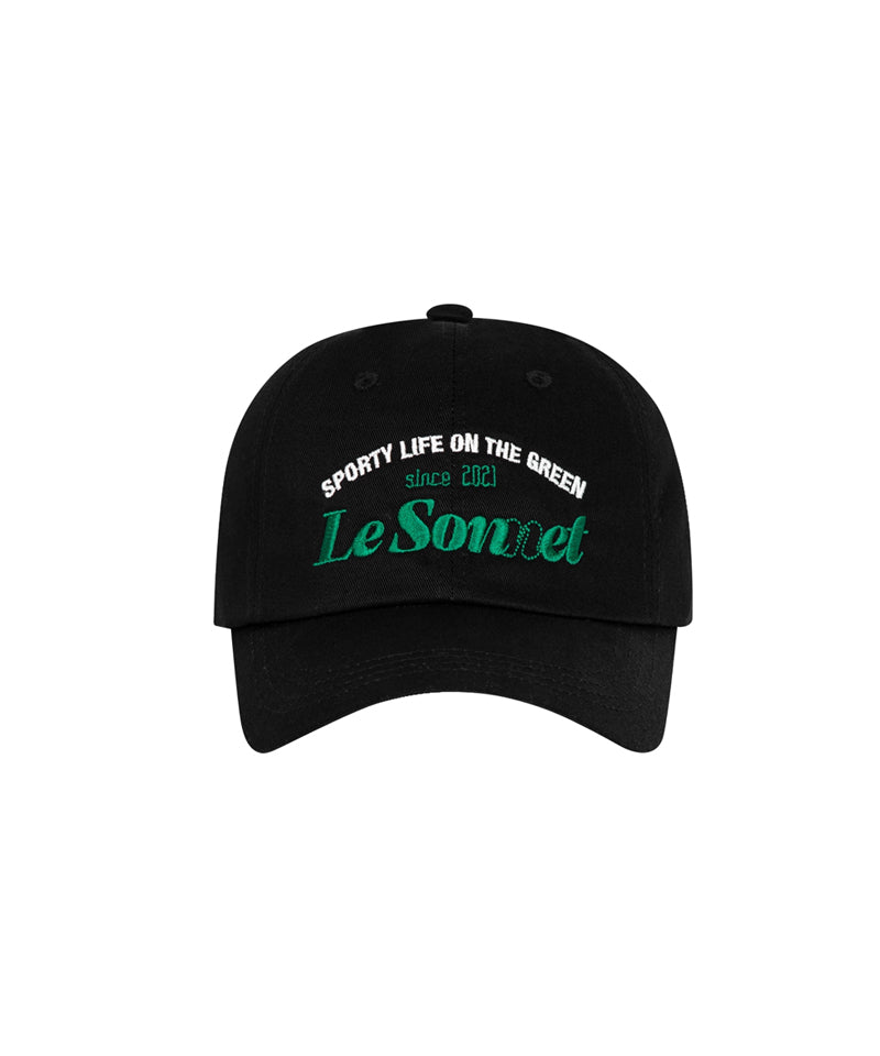 LE SONNET Camp LE SONNET Cap - Black