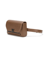 Octa Angle Belt Bag - Dark Beige