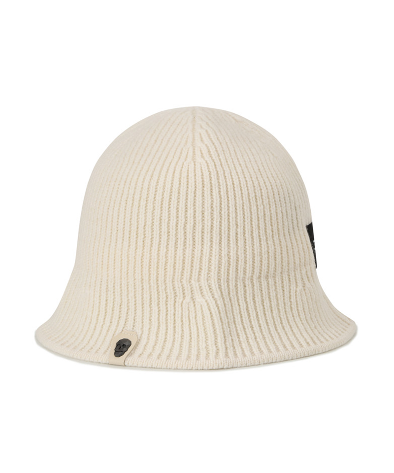 Amazing Cre Women's Lambs Wool Knit Hat - Ivory