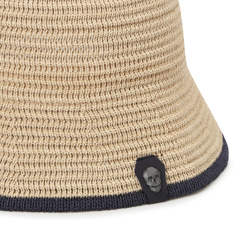 Amazing Cre Unisex Cotton Knitted Hat - Beige
