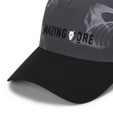 Amazing Cre Unisex 5 Stripe Mesh Cap - Dark Grey