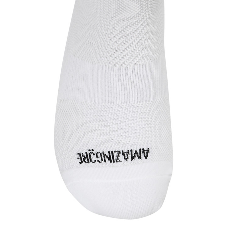 Amazing Cre Non Slip Socks - White