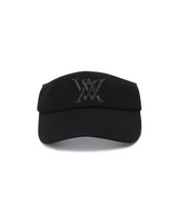 Women's Knit Visor - Black