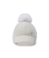 Women's Line Knit Ballcap - Cream
