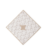 Unisex Logo Pattern Reel Towel - Light Beige