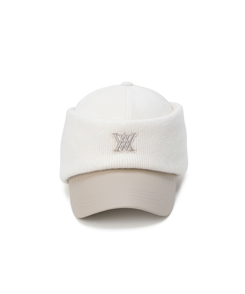 Unisex Knit Band Ballcap - Cream