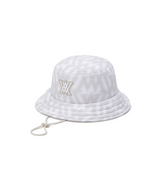 Women's Logo Pattern Hat - Beige