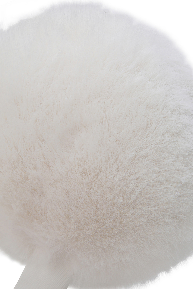 Women's Texture Earmuffs - Cream