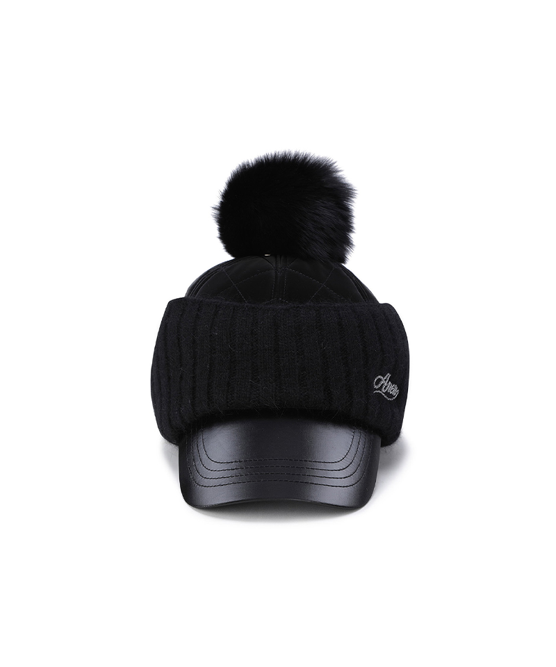 Women's Knitband Cap - Black