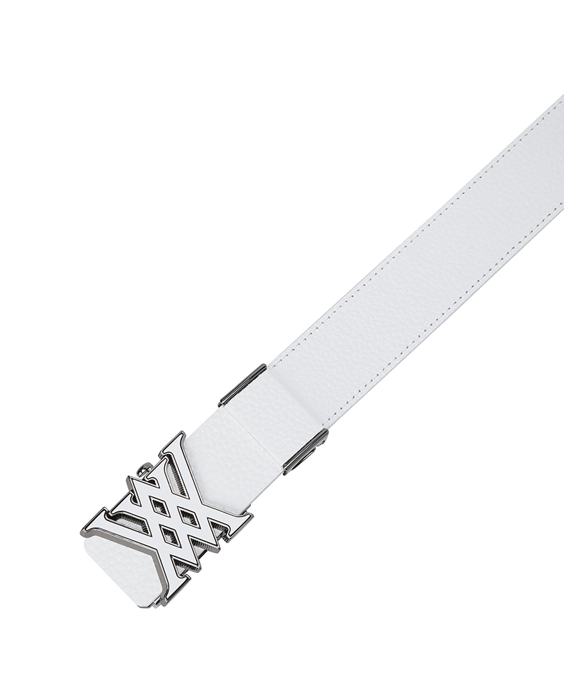 Men's Auto Embo Belt - White