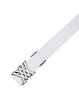 Men's Auto Embo Belt - White