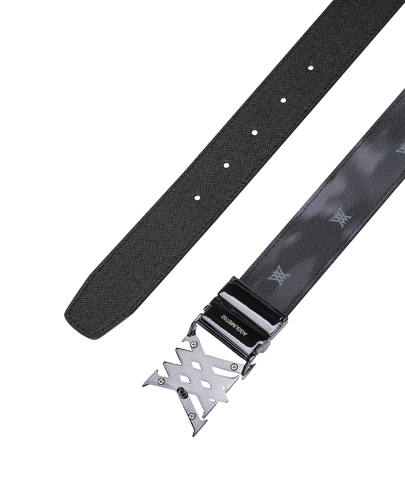 Men's Mosaic Reversible Belt - Black