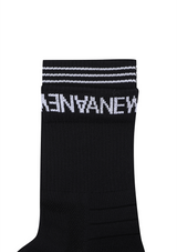 Men's Essential Middle Socks - Black