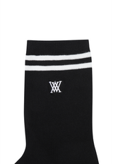 Men's Middle Socks - Black