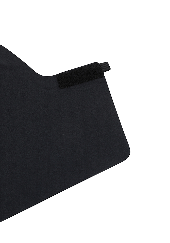 Unisex UV Cut Seamless Mask - Black