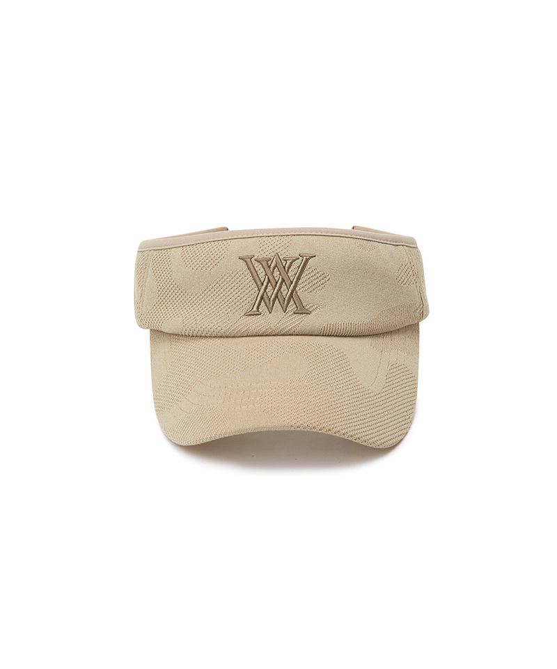 Unisex Camo JQD Visor - Beige