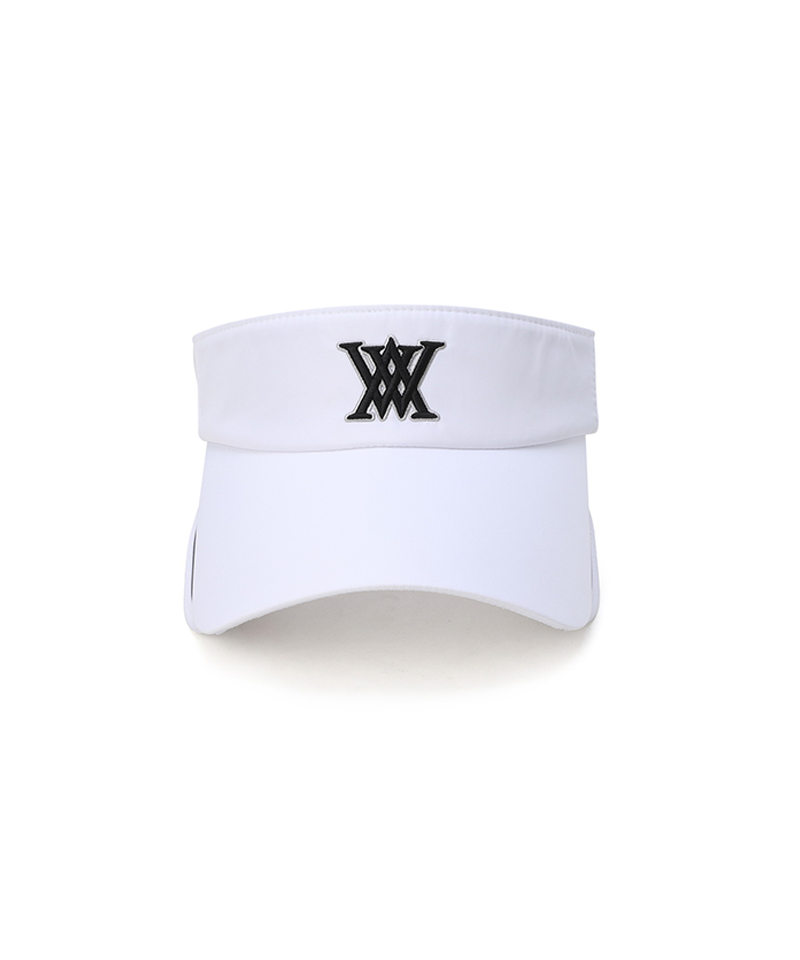 Uni Sunblock Visor - White
