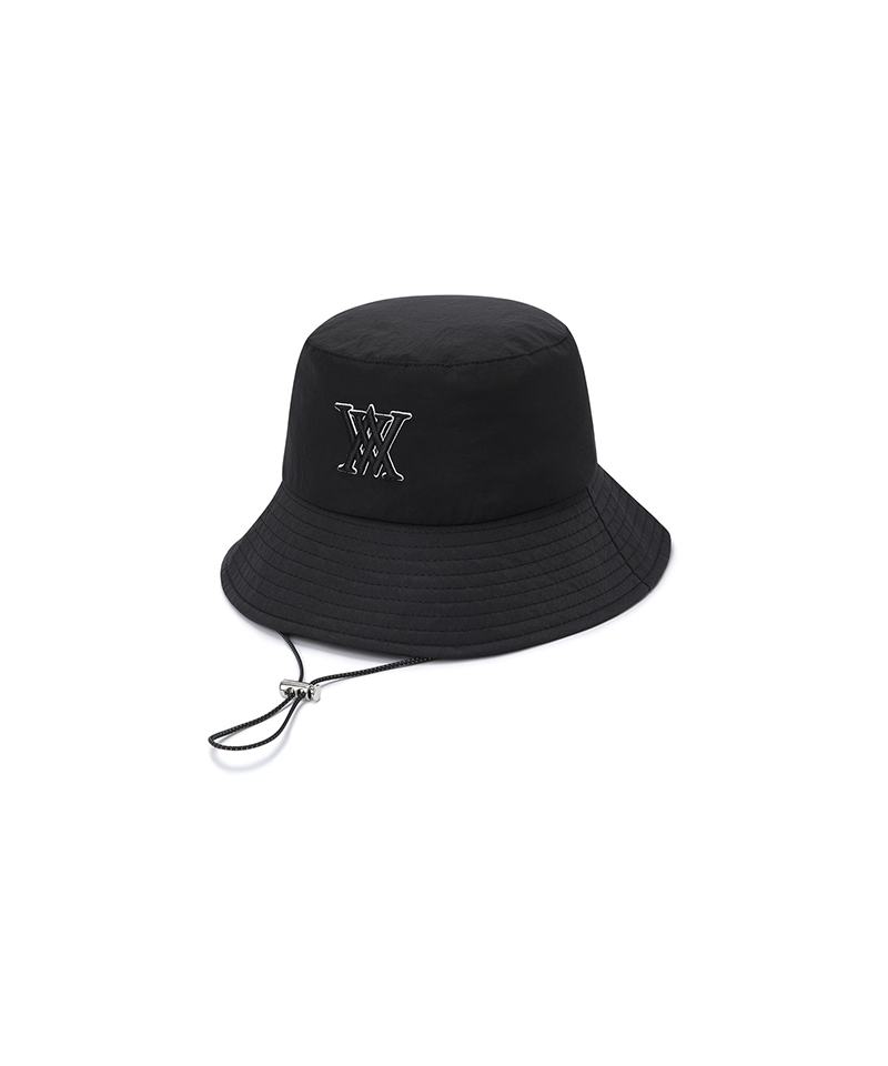Uni Multi Pocket Bucket Hat - Black