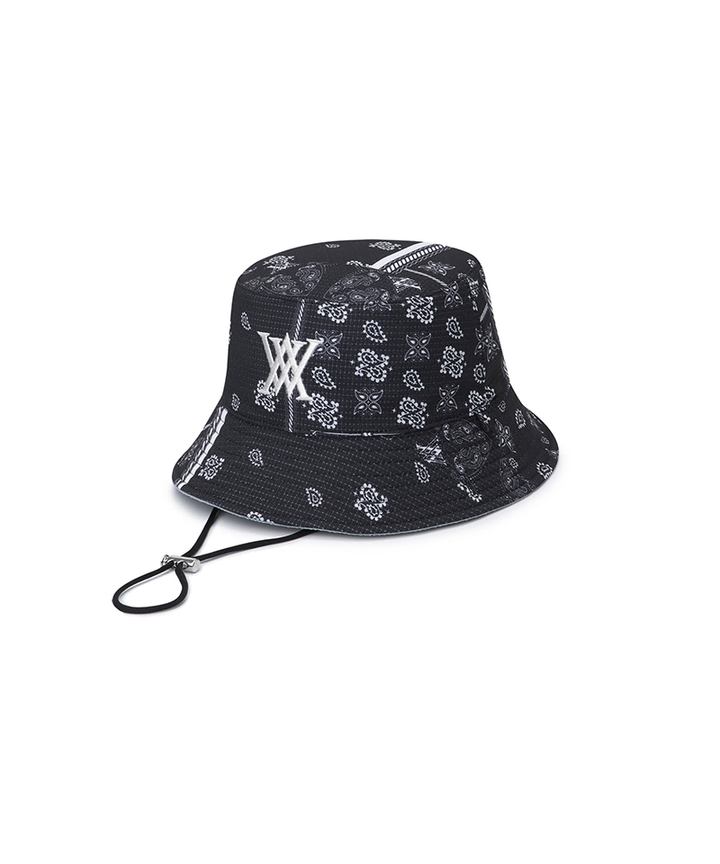 Uni Reversible Bucket Hat - Black