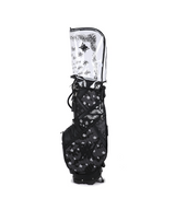 9 Unisex Paisley Stand Bag - Black