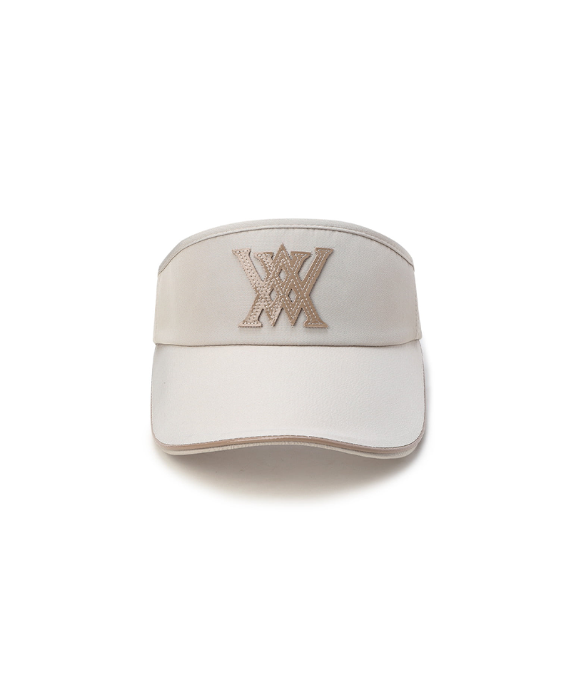 Women's Essential Ribbon Visor - Beige